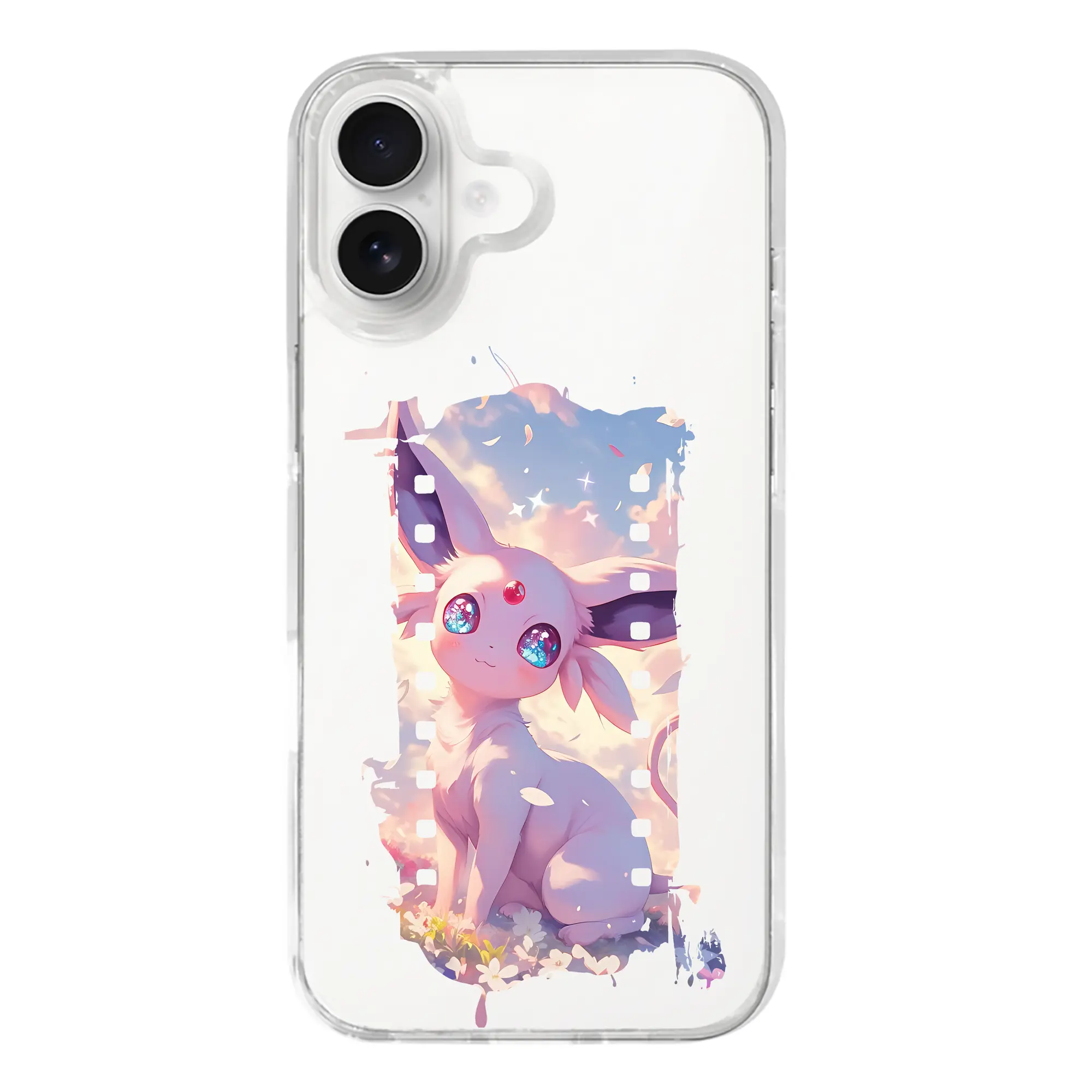 ポケモン グッズ,イーブイ - iPhone 17シリーズ 透明スマホケース – 薄型・耐衝撃・精密フィット保護カバー